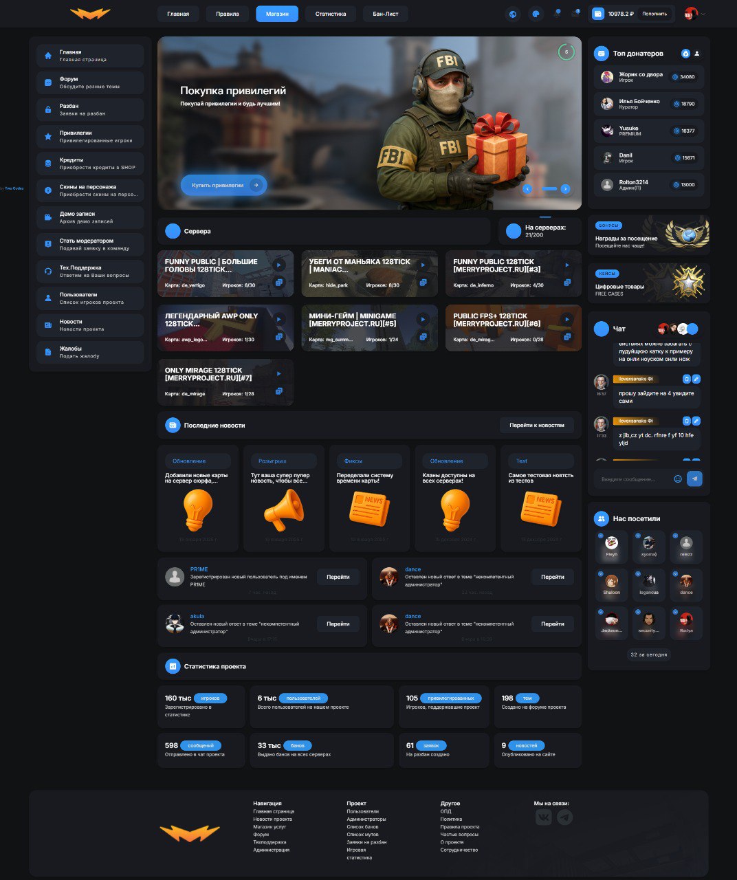 Шаблон NeverColor